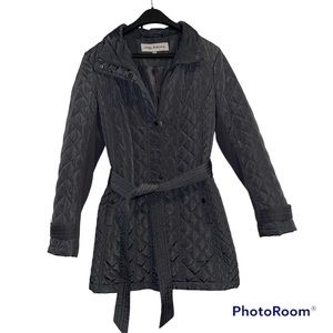 Black winter coat Sebby Collection